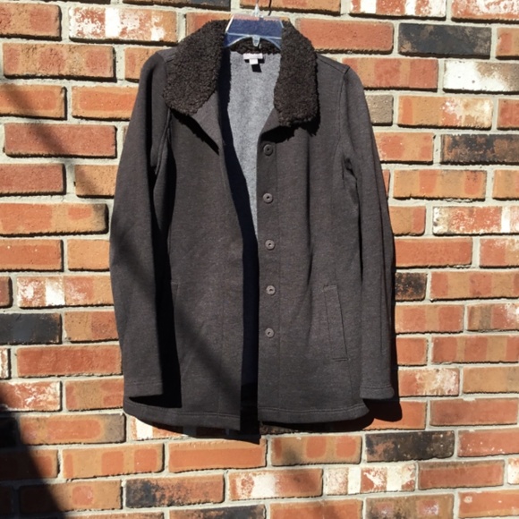 J Jill brown, size small, Fleece Jacket - Picture 2 of 14
